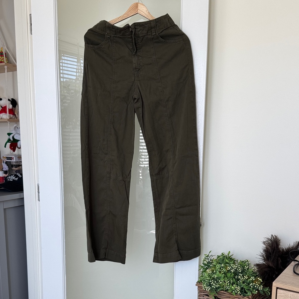Xirena wide leg olive green Pants